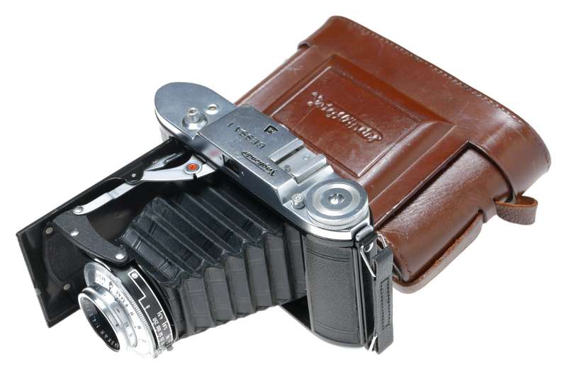 Voigtlander Bessa I Rollfilm Medium Format Folding Camera Vaskar 4.5/105