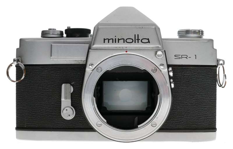 Minolta SR-1 35mm SLR Camera Auto W.Rokkor-SG 1:3.5 f=28mm Lens