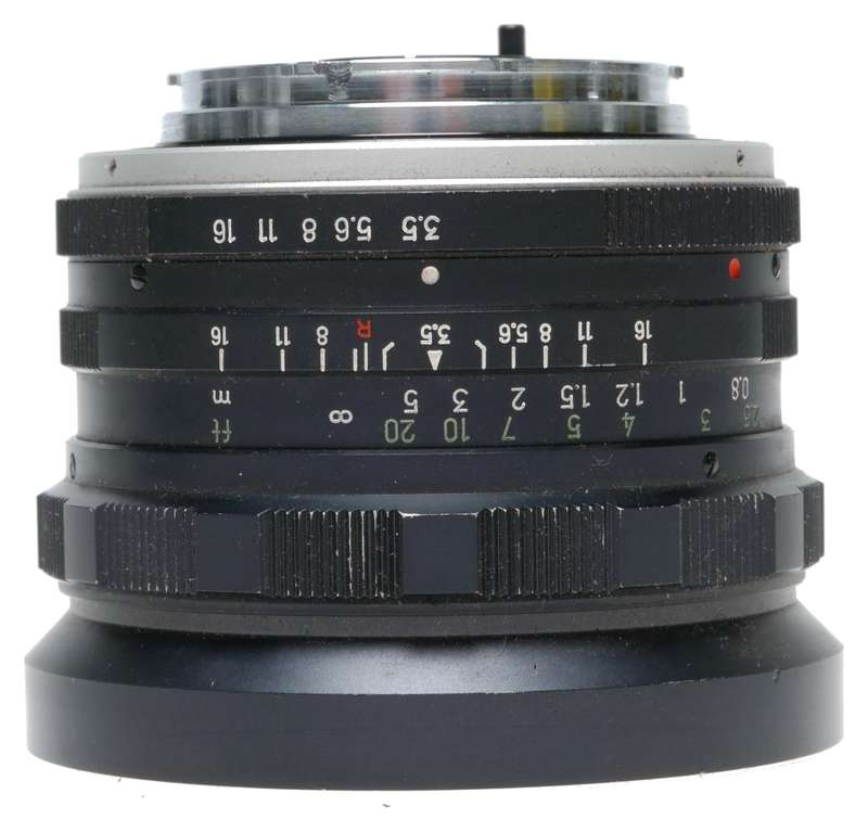 Minolta SR-1 35mm SLR Camera Auto W.Rokkor-SG 1:3.5 f=28mm Lens
