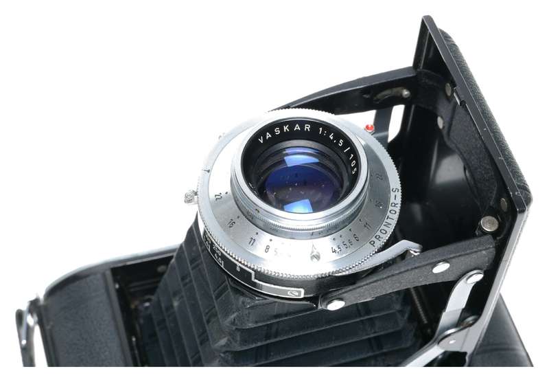 Voigtlander Bessa I Rollfilm Medium Format Folding Camera Vaskar 4.5/105