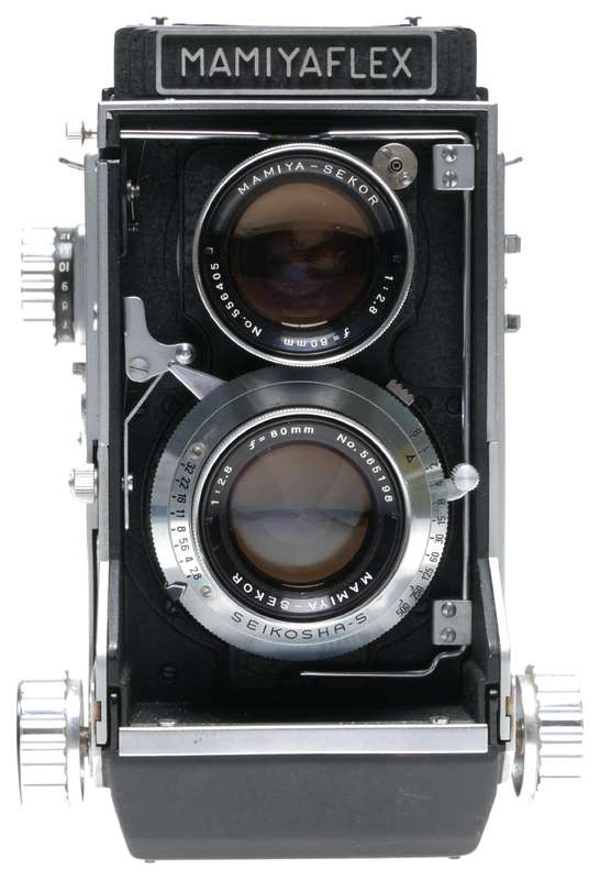 Mamiyaflex C2 TLR Medium Format Film Camera Sekor 2.8/80
