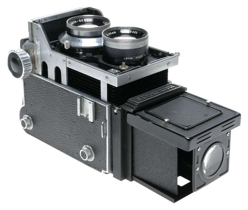 Mamiyaflex C2 TLR Medium Format Film Camera Sekor 2.8/80