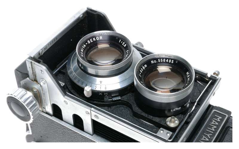 Mamiyaflex C2 TLR Medium Format Film Camera Sekor 2.8/80