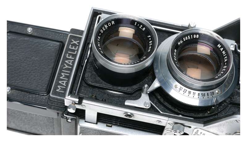 Mamiyaflex C2 TLR Medium Format Film Camera Sekor 2.8/80