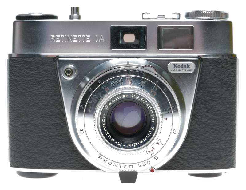 Kodak Retinette 1A Type 044 Film Camera Schneider Reomar 2.8/45mm Lens