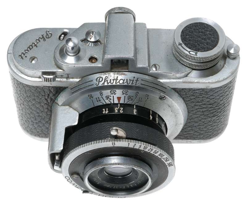 Bolta Photavit IV Miniature Viewfinder Camera Radionar f:3.5 F=37.5mm