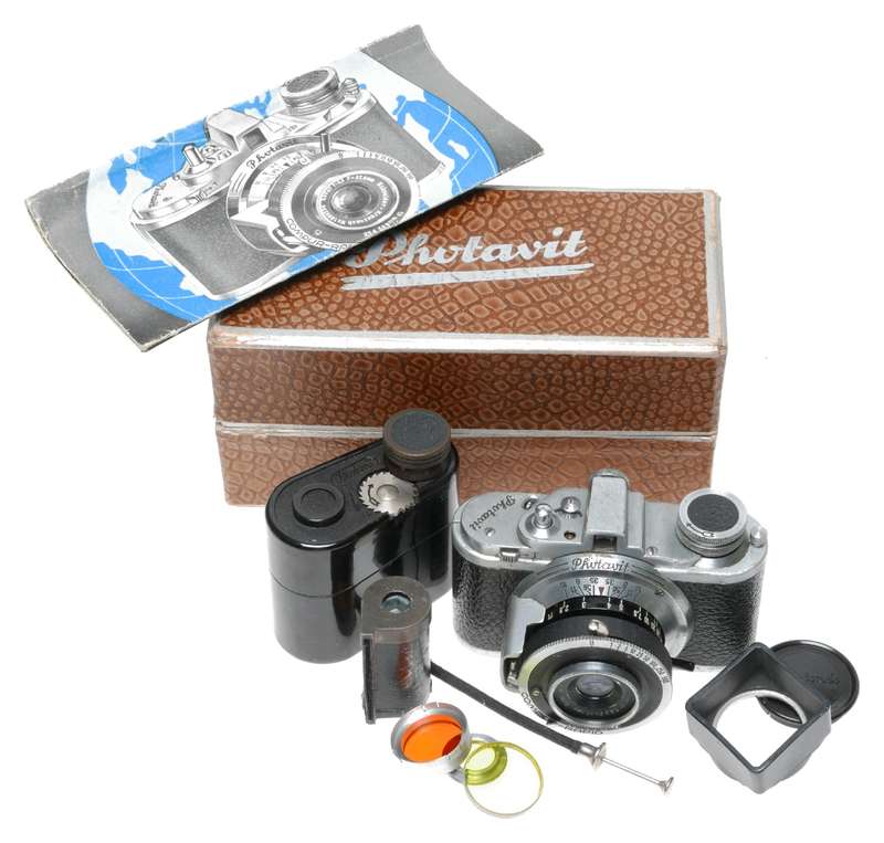Bolta Photavit IV Miniature Viewfinder Camera Radionar f:3.5 F=37.5mm
