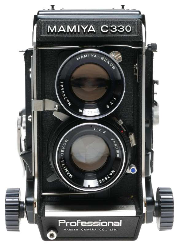 Mamiya C330 Pro TLR Camera Blue Dot Sekor 2.8/80mm in Box