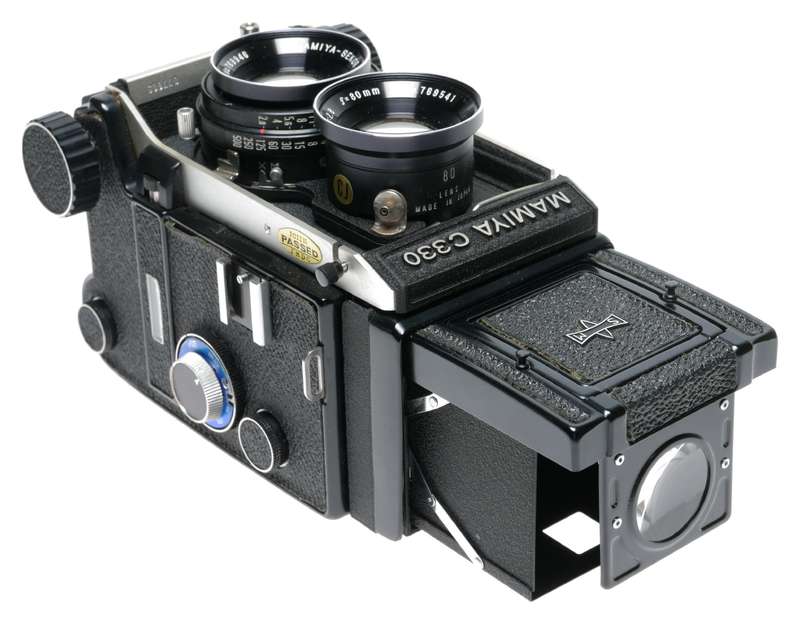 Mamiya C330 Pro TLR Camera Blue Dot Sekor 2.8/80mm in Box