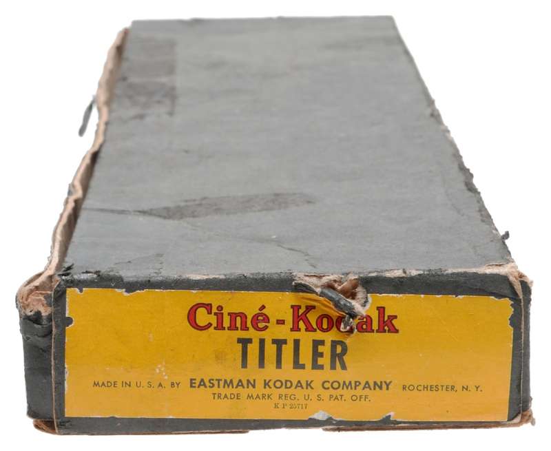 Eastman Cine-Kodak Titler 8mm Movie Titling Adapter Device in Box