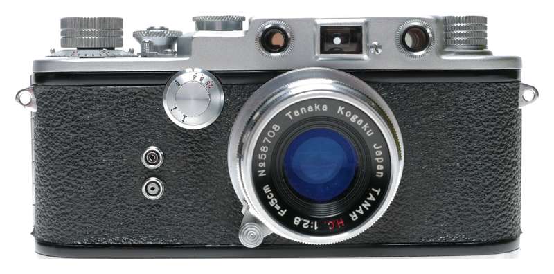 Tanack IV-S Rangefinder Camera Tanar H.C. f:2.8 5cm Lens Leica SM Copy