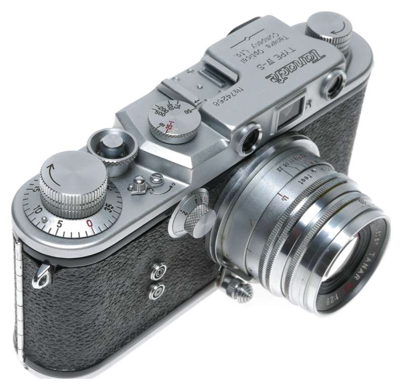 Tanack IV-S Rangefinder Camera Tanar H.C. f:2.8 5cm Lens Leica SM Copy