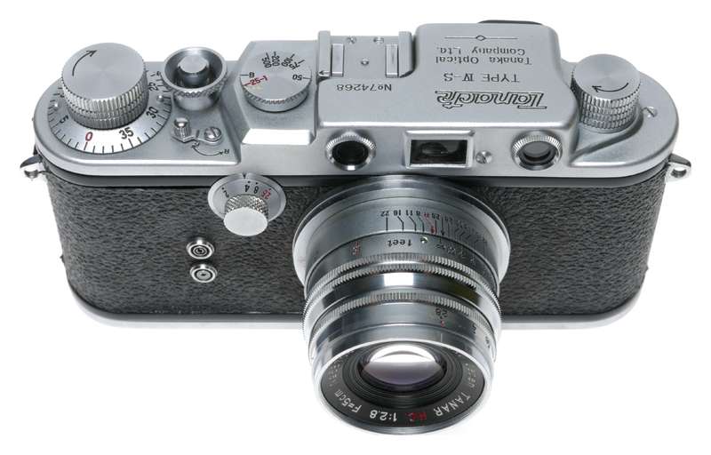 Tanack IV-S Rangefinder Camera Tanar H.C. f:2.8 5cm Lens Leica SM Copy