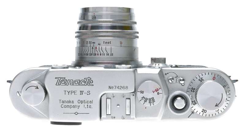 Tanack IV-S Rangefinder Camera Tanar H.C. f:2.8 5cm Lens Leica SM Copy