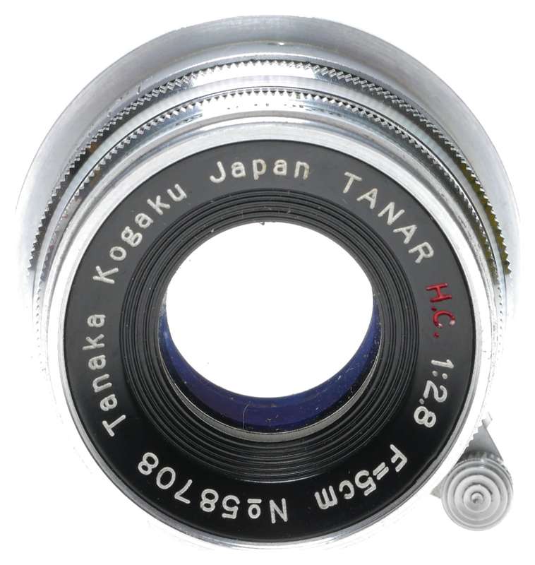 Tanack IV-S Rangefinder Camera Tanar H.C. f:2.8 5cm Lens Leica SM Copy