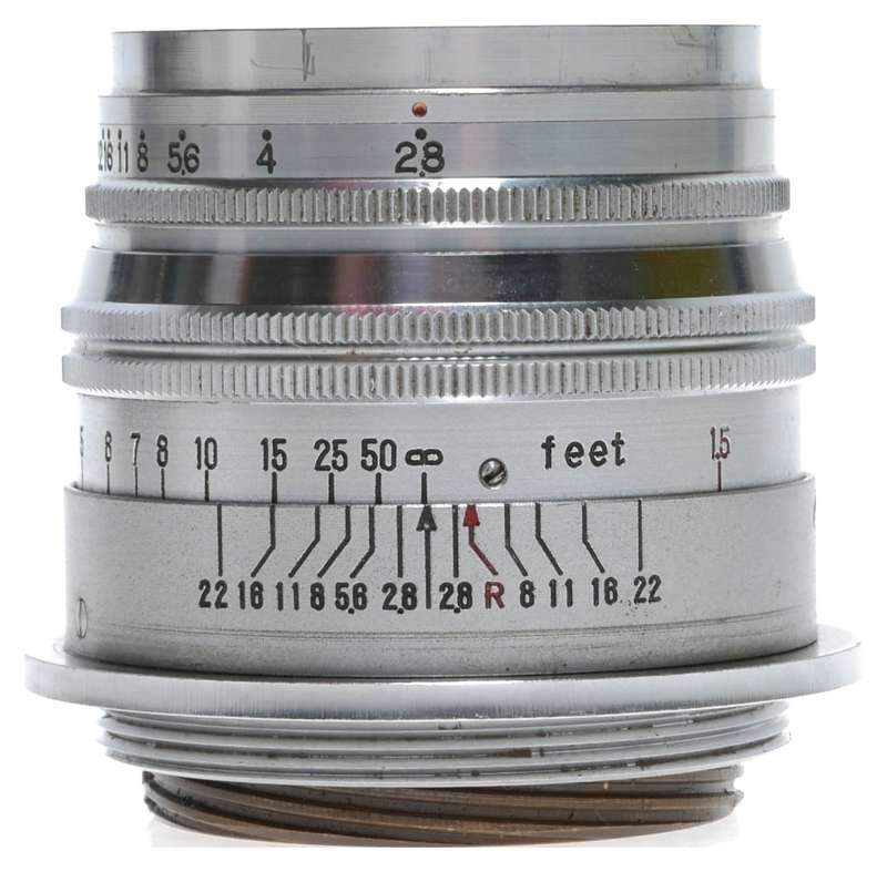Tanack IV-S Rangefinder Camera Tanar H.C. f:2.8 5cm Lens Leica SM Copy