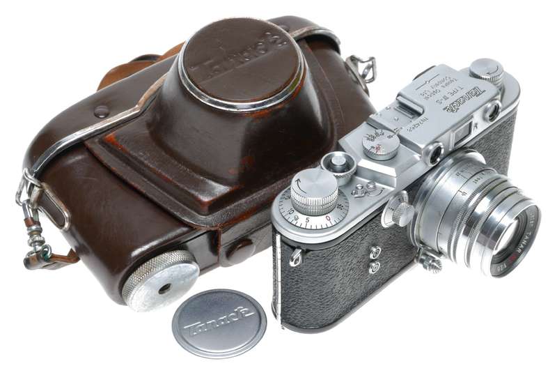Tanack IV-S Rangefinder Camera Tanar H.C. f:2.8 5cm Lens Leica SM Copy