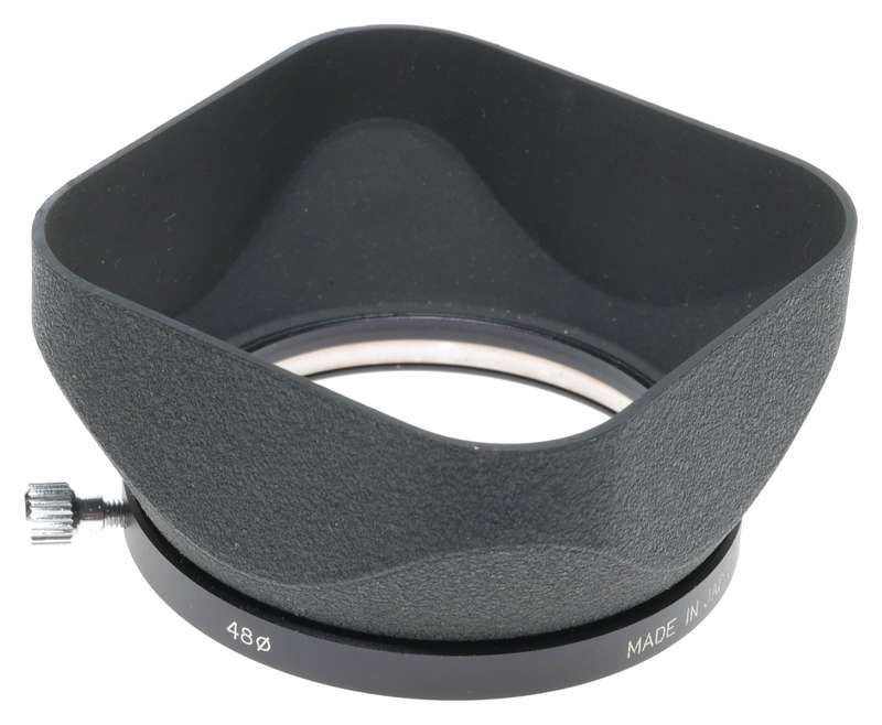 Mamiya 48mm Diameter Clamp Slip On Lens Shade Hood fits C330 TLR Camera