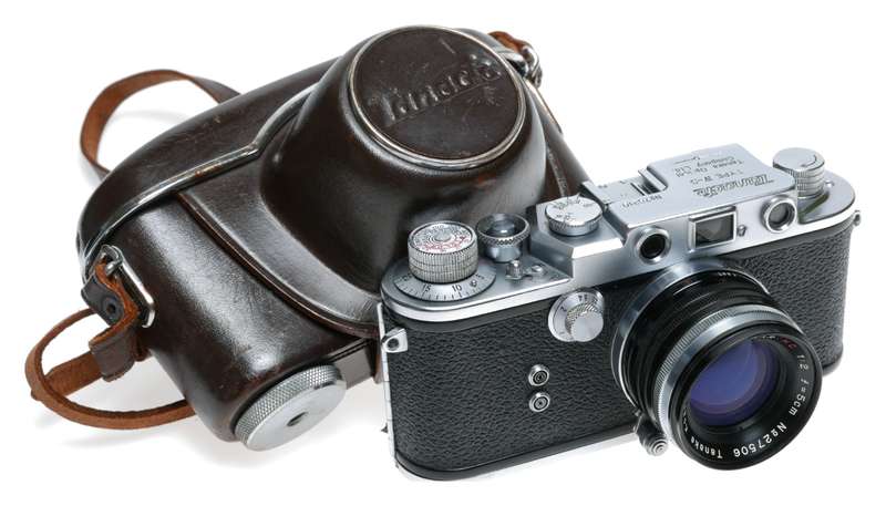 Tanack Type IV-S Rangefinder Camera Tanar H.C. 1:2 f=5cm Lens Leica SM Copy
