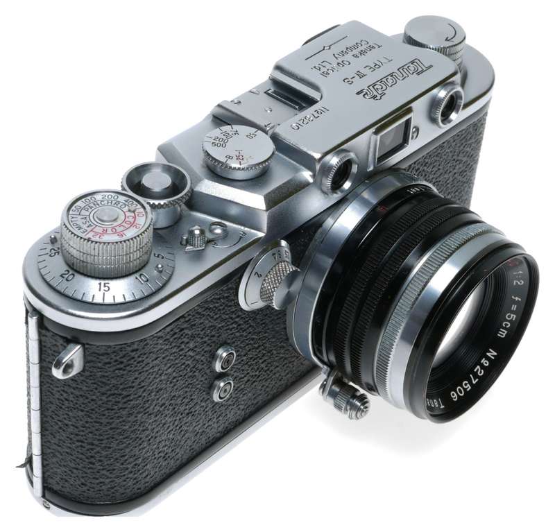 Tanack Type IV-S Rangefinder Camera Tanar H.C. 1:2 f=5cm Lens Leica SM Copy