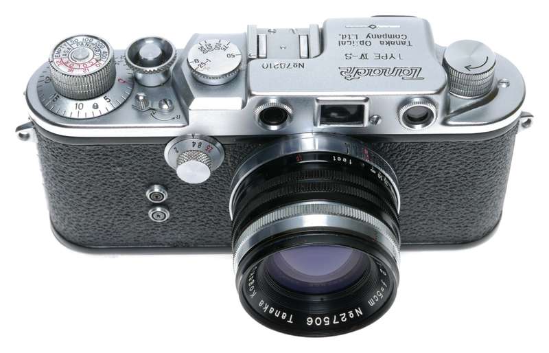 Tanack Type IV-S Rangefinder Camera Tanar H.C. 1:2 f=5cm Lens Leica SM Copy