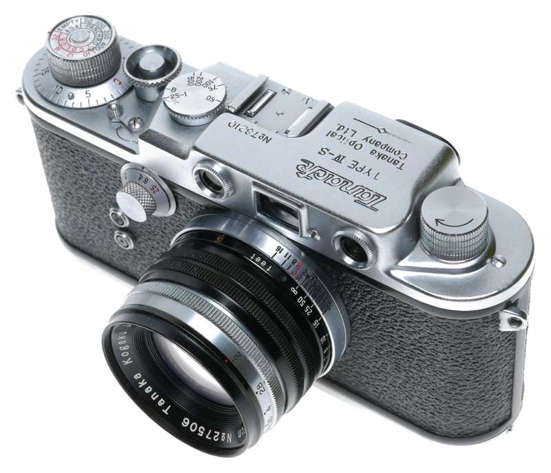 Tanack Type IV-S Rangefinder Camera Tanar H.C. 1:2 f=5cm Lens Leica SM Copy