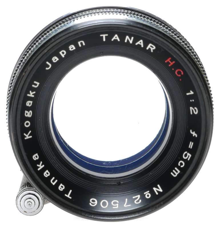 Tanack Type IV-S Rangefinder Camera Tanar H.C. 1:2 f=5cm Lens Leica SM Copy