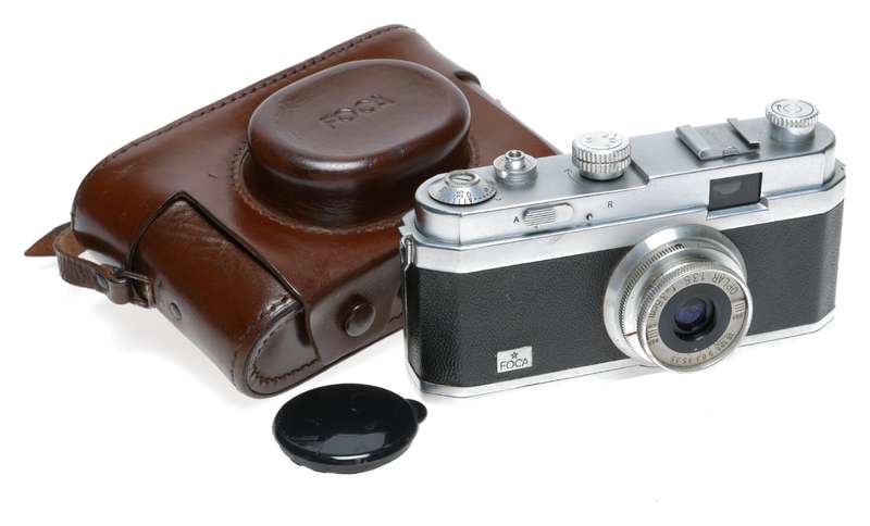 FOCA PF1 Standard Model 3 Camera OPLAR 1:3.5 f=3.5cm Lens 36mm SM