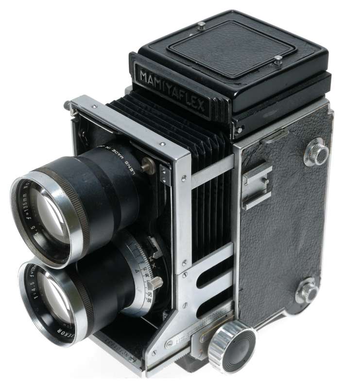 Mamiyaflex C2 TLR Medium Format Camera Sekor 4.5/135mm Lens