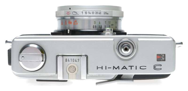 Minolta Hi-Matic C Compact 35mm Film Camera Rokkor 1:2.7 f=40mm