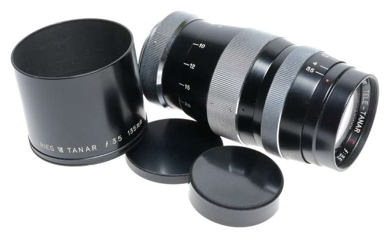 Tanaka Tele-Tanar f:3.5 13.5cm Tanack IV-S Rangefinder Camera Lens M39 LM