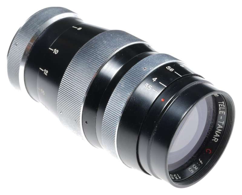 Tanaka Tele-Tanar f:3.5 13.5cm Tanack IV-S Rangefinder Camera Lens M39 LM
