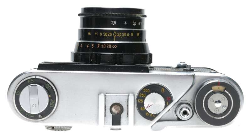 FED 5b Olympic 35mm Rangefinder Camera Industar 61L/D 2.8/53 Leica Mount