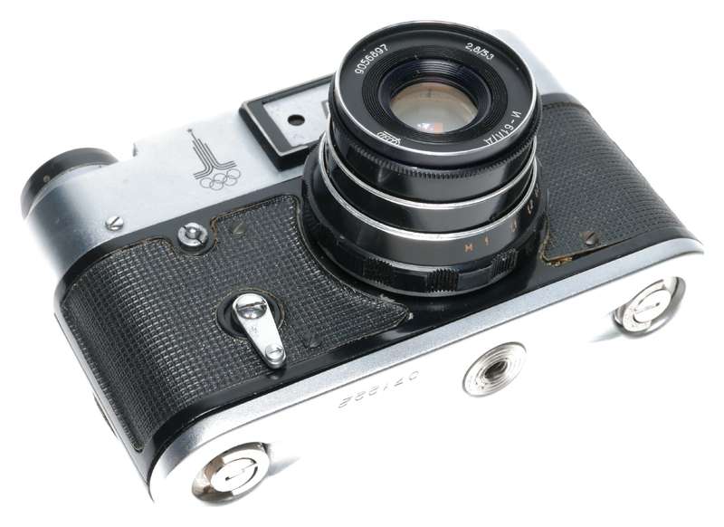 FED 5b Olympic 35mm Rangefinder Camera Industar 61L/D 2.8/53 Leica Mount