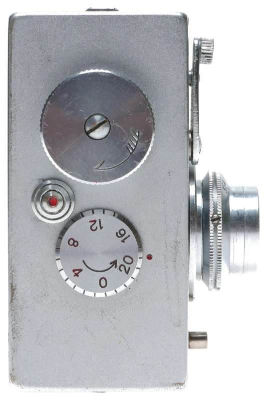 Steky Mod.IIIb Sub-Miniature 16mm Film Camera Riken Stekinar 1:3.5 f=2.5cm