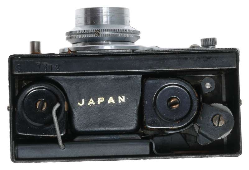 Steky Mod.IIIb Sub-Miniature 16mm Film Camera Riken Stekinar 1:3.5 f=2.5cm