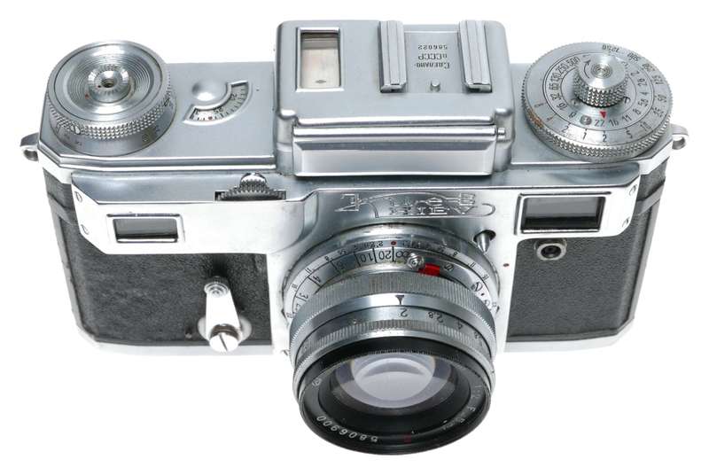 Kiev-4 Type 2 Ukrainian Engravings Rare Jupiter-8M 1:2 F=5cm Contax Mount