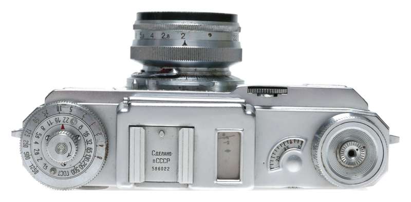 Kiev-4 Type 2 Ukrainian Engravings Rare Jupiter-8M 1:2 F=5cm Contax Mount