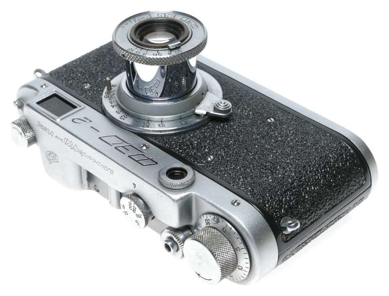 FED-2 Type c Rangefinder Film Camera 3.5/50 M39 Leica Mount USSR