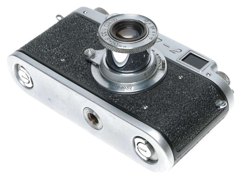 FED-2 Type c Rangefinder Film Camera 3.5/50 M39 Leica Mount USSR