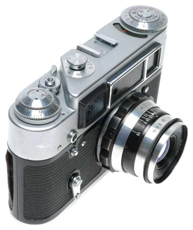 FED-4b 35mm Rangefinder Camera Industar-61 2.8/52 M39 Leica Mount USSR