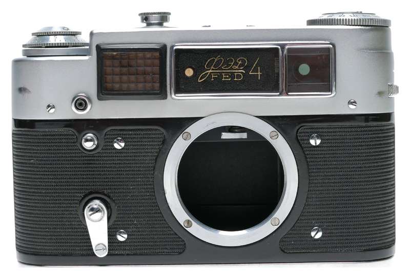 FED-4b 35mm Rangefinder Camera Industar-61 2.8/52 M39 Leica Mount USSR