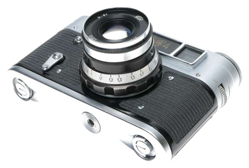 FED-4b 35mm Rangefinder Camera Industar-61 2.8/52 M39 Leica Mount USSR