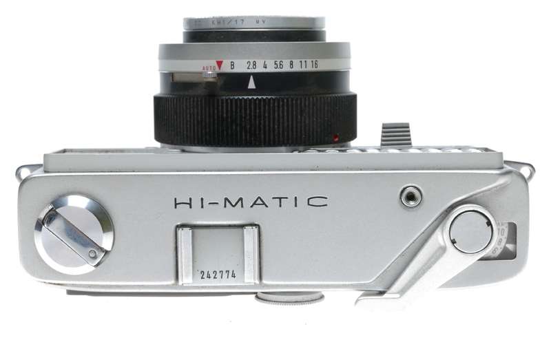 Minolta Hi-Matic Rangefinder 35mm Film Camera Rokkor 2.8/45mm