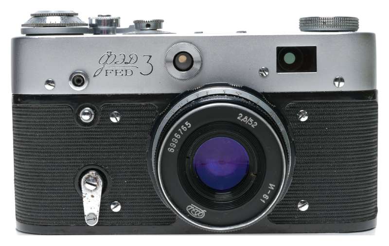 FED-3b 35mm Rangefinder Camera Industar-61 2.8/52 M39 Leica Mount
