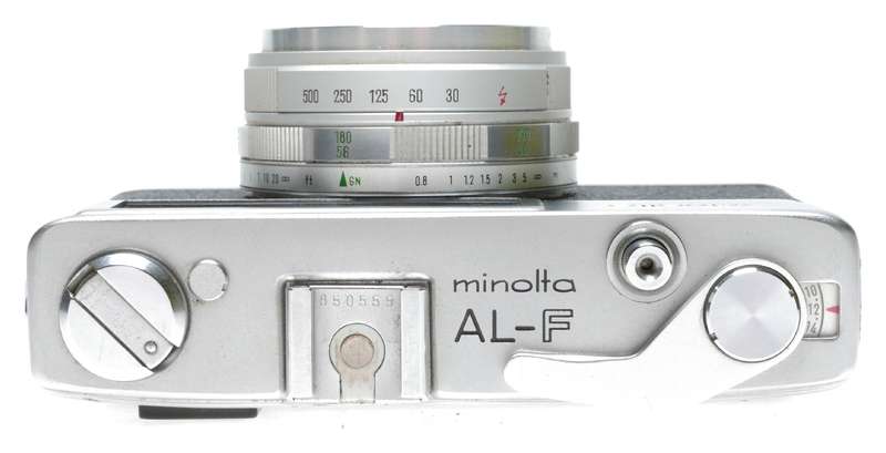 Minolta AL-F 35mm Rangefinder Camera Rokkor CLC 1:2.7 f=38mm