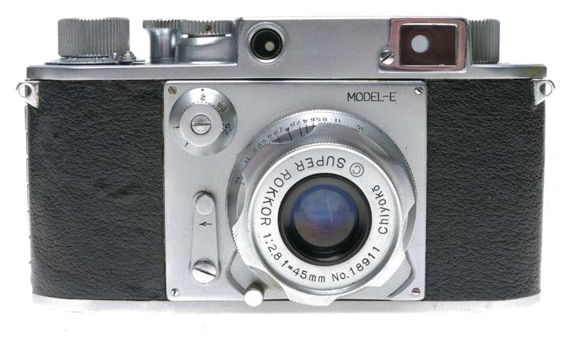 Minolta-35 Model E Rangefinder Camera Super Rokkor 2.8/45mm M39