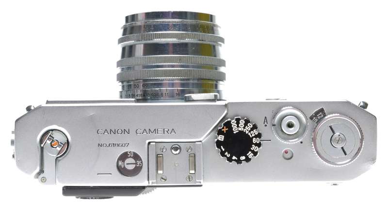 Canon Model VI-T Rangefinder Camera Serenar 1.8/50mm M39 Screw Mount