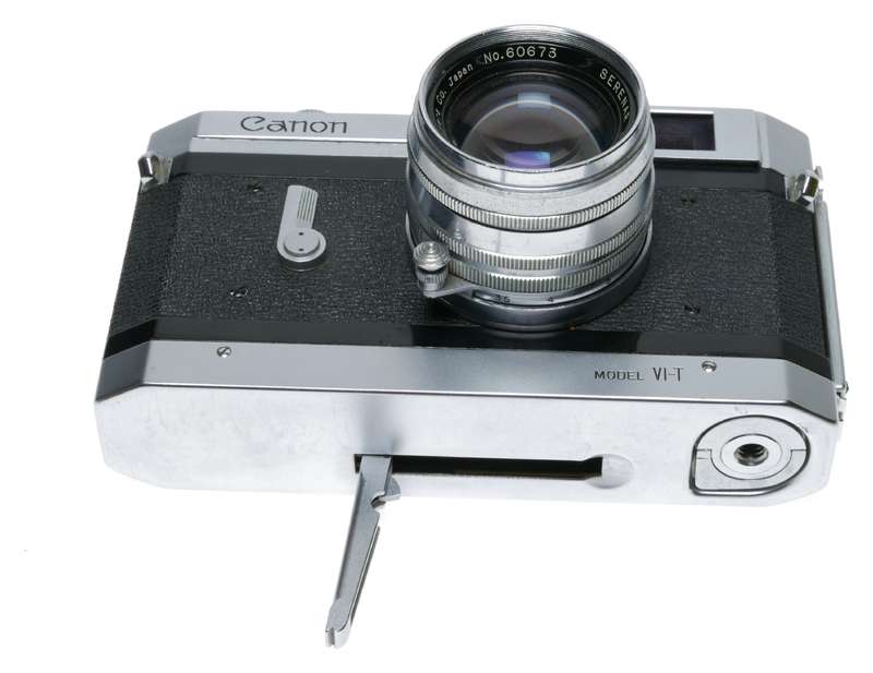Canon Model VI-T Rangefinder Camera Serenar 1.8/50mm M39 Screw Mount
