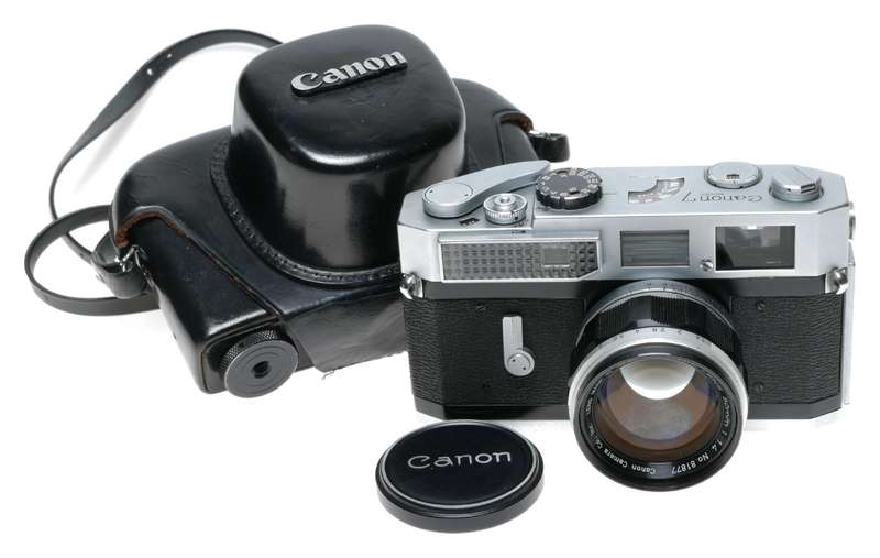 Canon Model 7 Rangefinder System Camera 1.4/50mm Lens LTM